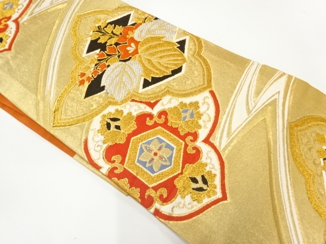Japanese Kimono / Antique / Nagoya Obi Combined weave
